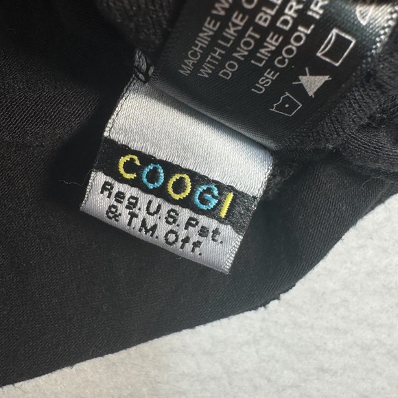 Coogi Babydoll Sleeveless Top Womens Size Medium Black Red Yellow Blue - Picture 4 of 12